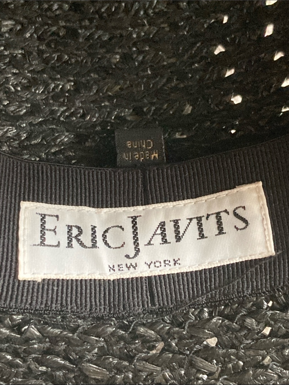 Eric Javits black hat - Picture 4 of 10